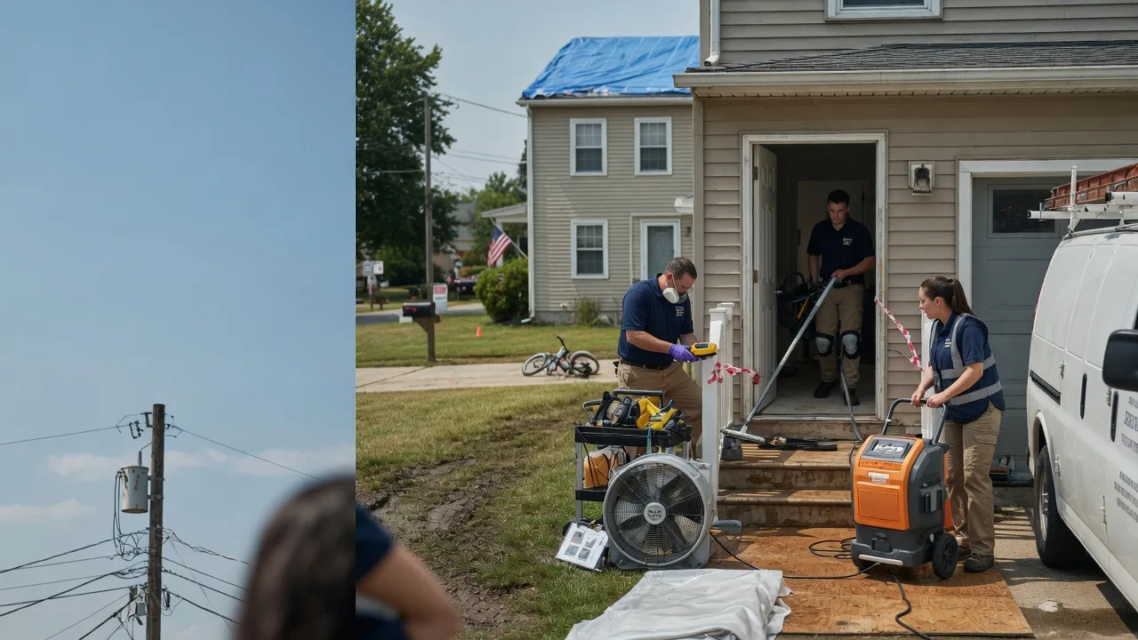 Water Damage Repair in Fontanet, IN near me